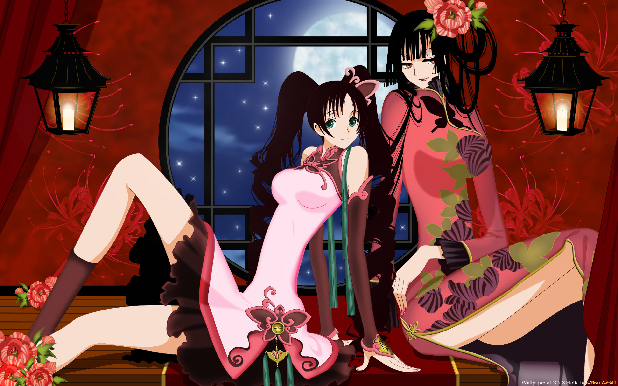 , xxxholic, ichihara, yuuko, kunogi, himawari